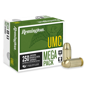 Remington UMC Mega Pack 250 Round Box 45 ACP Handgun Ammunition 250 Round Box