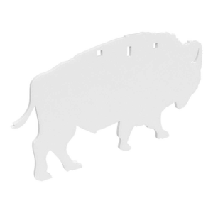 Birchwood Casey Bison AR500 3/8" Silhouette Steel Target