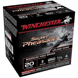 Winchester Super Pheasant 20 Gauge Shotshells 25 Round Box