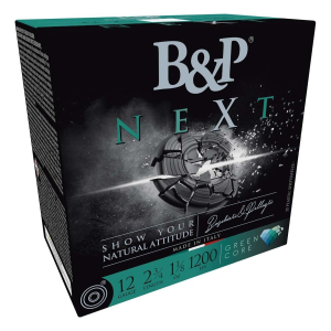 B&P Competition NEXT Target 12 Gauge Shotshells 25 Round Box