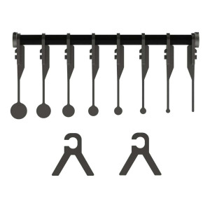 Atlas Target Works Know Your Limits KYL Rimfire Target with Leg Stand