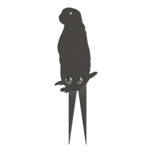 Atlas Target Works Prairie Dog Stake Popper 3/8" Steel Target