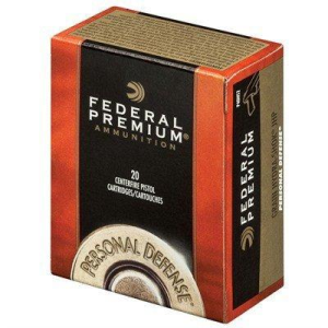 Federal Premium Personal Defense Hydra-Shok Low Recoil JHP 380 ACP Handgun Ammunition 20 Round Box