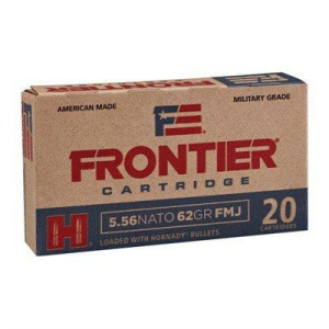 Hornady Frontier 5.56x45mm NATO Rifle Ammunition 150 Round Box