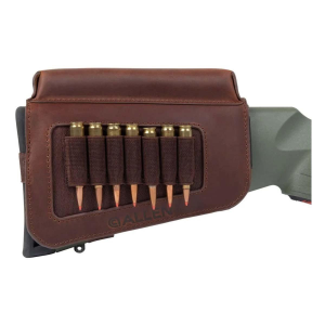 Allen Westcliff Leather Buttstock Cartridge Carrier