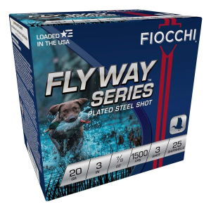 Fiocchi Flyway Series 12 Gauge Shotshells 25 Round Box