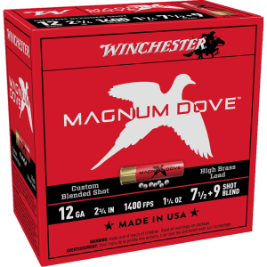 Winchester Magnum Dove 12 Gauge Shotshells 25 Round Box