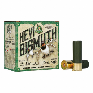 HEVI-Shot Hevi Bismuth Waterfowl 16 Gauge Shotshells 25 Round Box