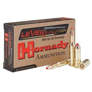 Hornady LeverRevolution 25-35 WCF Rifle Ammunition 20 Round Box