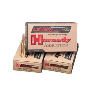 Hornady LEVERevolution MonoFlex 30-30 Winchester Rifle Ammunition 20 Round Box
