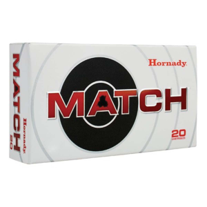Hornady ELD Match 22 Creedmoor Rifle Ammunition 20 Round Box