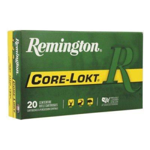 Remington Core-Lokt Pointed Soft Point 300 Winchester Magnum Rifle Ammunition 20 Round Box