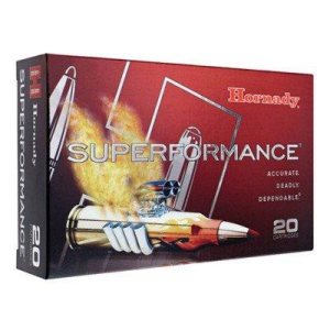 Hornady Superformance SST 308 Winchester Rifle Ammunition 20 Round Box