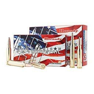 Hornady American White Tail Interlock 300 Winchester Magnum Rifle Ammunition 20 Round Box