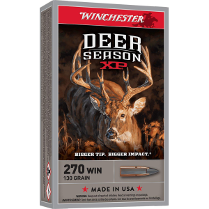Winchester Deer Season XP 270 Winchester Rifle Ammunition 20 Round Box