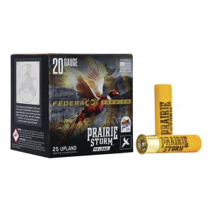 Federal Prairie Storm FS 20 Gauge Shotshells 25 Round Box