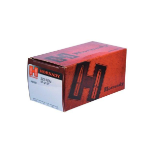 Hornady Custom SP Training 223 Remington Rifle Ammunition 50 Round Box
