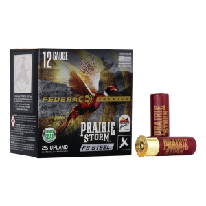 Federal Prairie Storm FS Steel 12 Gauge Shotshells 25 Round Box