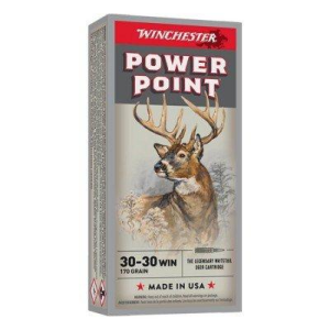 Winchester Super-X Power-Point 30-30 Winchester Rifle Ammunition 20 Round Box