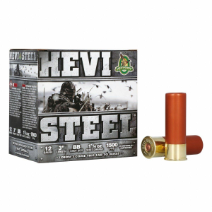 HEVI-Shot Hevi-Steel 12 Gauge Shotshells 25 Round Box