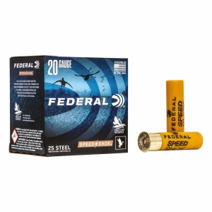 Federal Speed Shok Steel 20 Gauge Shotshells 25 Round Box