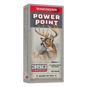 Winchester Super-X Power-Point 350 Legend Rifle Ammunition 20 Round Box