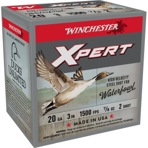 Winchester Super-X Xpert Waterfowl 20 Gauge Shotshells 25 Round Box