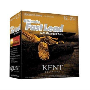 Kent Cartridge Ultimate Fast Diamond Shot 12 Gauge Shotshells 25 Round Box