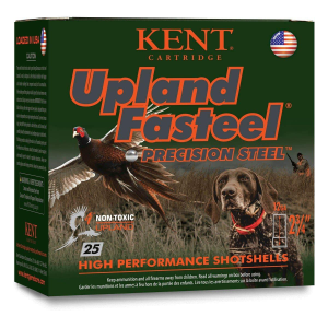 Kent Cartridge Upland Fasteel Non-Toxic 12 Gauge Shotshells 25 Round Box
