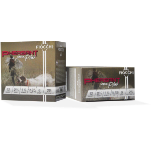 Fiocchi Scheels Exclusive Pheasant Max Plus 12 Gauge Shotshells 25 Round Box