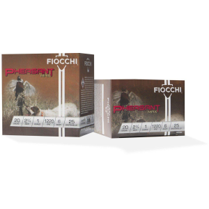 Fiocchi Scheels Exclusive Pheasant Max 20 Gauge Shotshells 25 Round Box