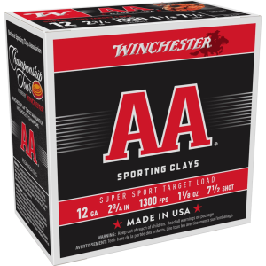 Winchester AA Super Sport Target Load 12 Gauge Shotshells 25 Round Box