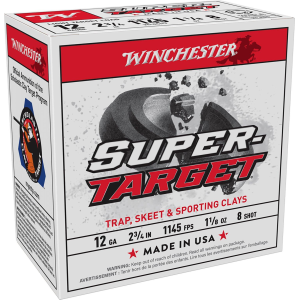 Winchester Super-Target 12 Gauge Shotshells 25 Round Box