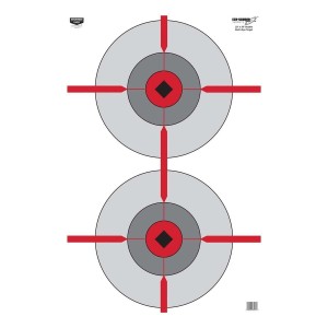 Birchwood Casey Eze-Scorer 23x35 Double Bull's Eye Target 100-Pack