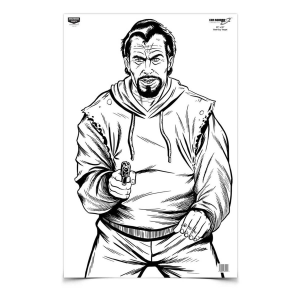 Birchwood Casey Eze-Scorer 23x35 BC Bad Guy Target 100-Pack