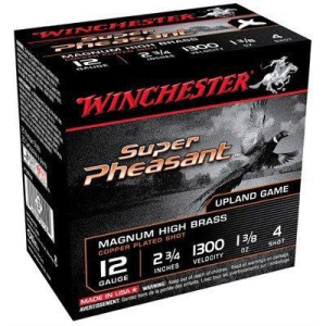 Winchester Super Pheasant Shotshells 12 Gauge Shotshells 25 Round Box