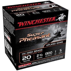 Winchester Super Pheasant 20 Gauge Shotshells 25 Round Box