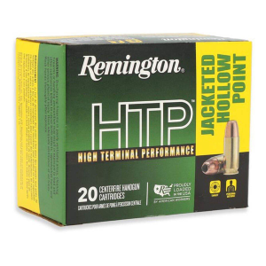 Remington HTP JHP 40 S&W Handgun Ammunition 20 Round Box