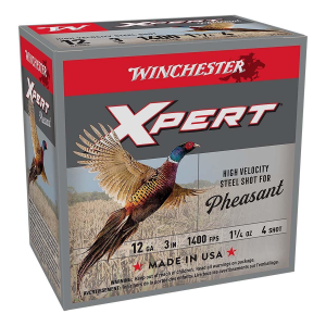 Winchester Xpert Pheasant HV Steel 12 Gauge Shotshells 25 Round Box