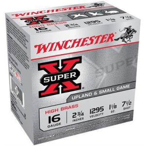 Winchester Super-X Upland & Small Game 16 Gauge Shotshells 25 Round Box