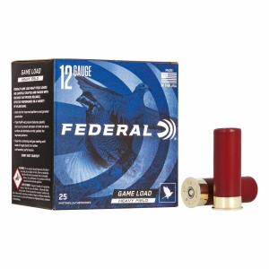 Federal Game Load Upland Heavy Field 12 Gauge Shotshells 25 Round Box