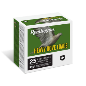 Remington Heavy Dove Load 12 Gauge Shotshells 25 Round Box