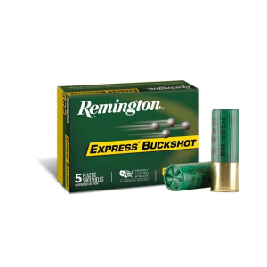 Remington Express Magnum Buckshot 12 Gauge Shotshells 5 Round Box