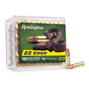 Remington 22 Viper 22 Long Rifle Rimfire Ammunition 100 Round Box