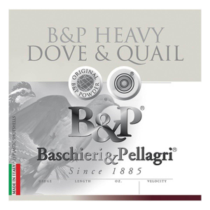 B&P Heavy Dove & Quail Hunting 12 Gauge Shotshells 25 Round Box