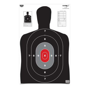 Birchwood Casey Eze-Scorer 23x35 BC-27 Red Core Target 100-Pack