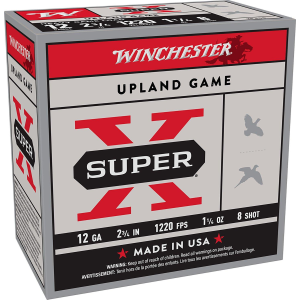 Winchester Ammo Super-X Upland Game 12 Gauge Shotshells 25 Round Box