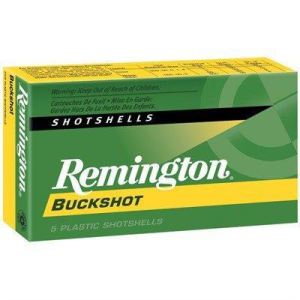 Remington Express Buckshot 9 Pel 12 Gauge Shotshells 5 Round Box