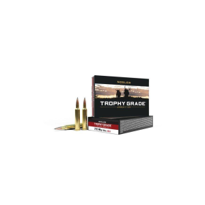Nosler Accubond Long Range Trophy Grade 270 Weatherby Magnum Rifle Ammunition 20 Round Box