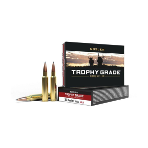 Nosler Accubond Trophy Grade Long Range 33 Nosler Rifle Ammunition 20 Round Box